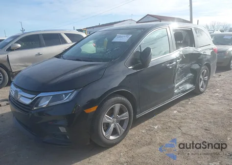 2018 Honda Odyssey Ex-L from USA, damaged, VIN 5FNRL6H72JB095120